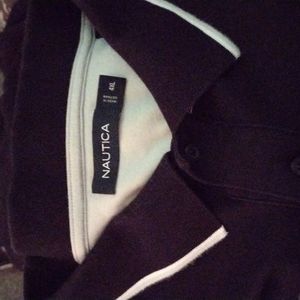 Black dressy short sleeve shirt 4XL